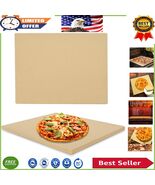 Thermal Shock Resistant Baking Stone for Pizza, Bread &amp; Cookies - 15x12 ... - $701.41 MXN
