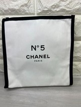 CHANEL N°5 novelty pouch BEAUTE pouch White Square 20x20x6cm Limited 2022 - £74.59 GBP