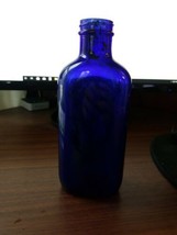 Hazel-Atlas Cobalt blue Bottle /no cap k-4101 - $29.40