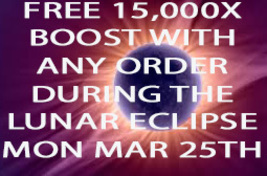 FREE W $49 MARCH 25 15,000x FULL COVEN LUNAR ECLIPSE EXTREME BOOST POWER MAGICK  image 2