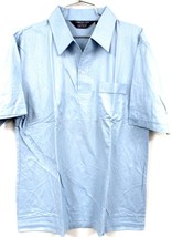 VTG 70s Career Club Blue Polo Shirt Indie Skater Soft Disco Poly Cotton ... - $59.35