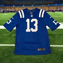 Ty Hilton #13 Indianapolis Colts Nike On Field Blue Jersey Youth Size M - £13.29 GBP
