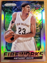 Anthony Davis 2014-15 Panini Prizm Fireworks #9 New Orleans Pelicans NBA - £9.55 GBP