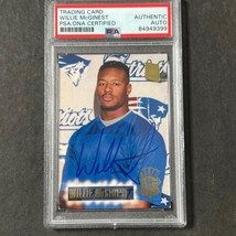 1993 Topps #164 Willie McGinest Signed Card AUTO PSA Slabbed Patriots - £54.75 GBP