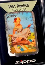 Retro Pinup  Picnic 1941 Replica Zippo Lighter - $52.94 CAD