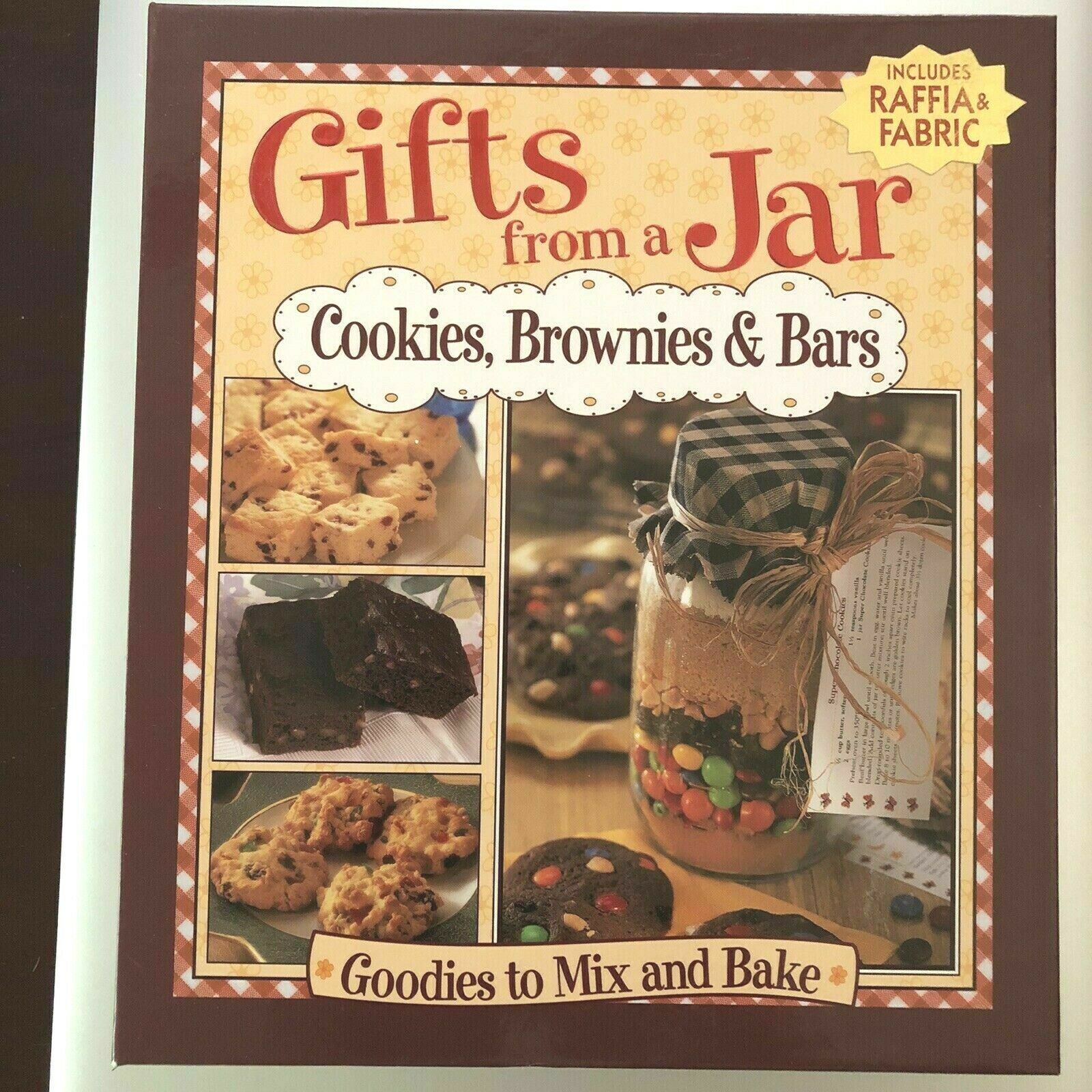 NEW GIFTS FROM A JAR OVER 21 RECIPE binder COOKIE BROWNIES &amp; BARS - $6.74
