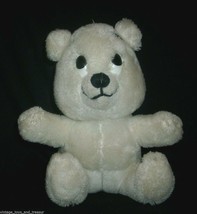11&quot; VINTAGE 1977 DAKIN WHITE HUG YOUR BUDDY TEDDY BEAR STUFFED ANIMAL PL... - £26.14 GBP