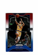 2019-20 Panini Prizm Prizms Red White and Blue #239 Lonzo Ball PELICANS - £1.17 GBP