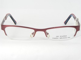 Jai Kudo TAI461 T09 Rose Rouge Brille Titan TA1461 50-17-135mm (Notizzettel) - $66.86