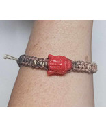  Handmade Buddha  Adjustable Hemp Bracelet   Stackable - $13.66 CAD