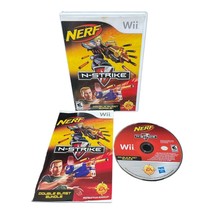Nerf N-Strike Double Blast (Nintendo Wii, 2008) in Case with Instructions - £4.71 GBP