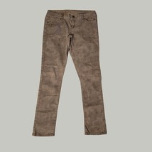 Rue21 Womens Pants 7/8 Brown Low Rise  - £11.66 GBP