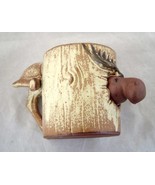   Moose Stuck in Tree 3D ceramic stoneware 10oz. coffee mug cup - $20.46 CAD