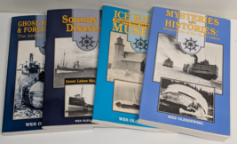 Lot of 4 Great Lakes Shipwrecks - Wes Oleszewski Books - Ghost Ships ++ - $638.36 MXN