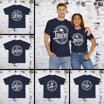 New Personality, Qualities of Your Zodiac Sign T Shirt, Horoscope Clothi... - $17.99+