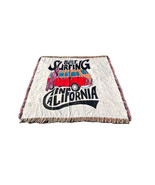 Anyhouz Surfing California Throw Blanket Cozy Sofa Couch Bed Cover Outdo... - $1,075.19 MXN