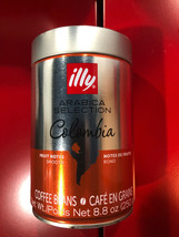Illy Arabica Selection Colombia Whole B EAN Coffee 8.8 Ounce Can - $17.21