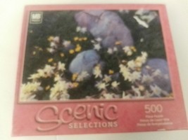 MB Scenic Selections 500 Piece Marble Medicine Bow Range, Wyoming Jigsaw... - $29.99