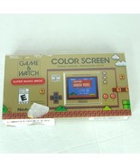 Nintendo Game &amp; Watch Super Mario Bros Color Screen Handheld Console New... - $42.07