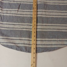 American Eagle Outfitters Classic Fit Men's White & Gray Stripes Shirt Sz Large  image 15