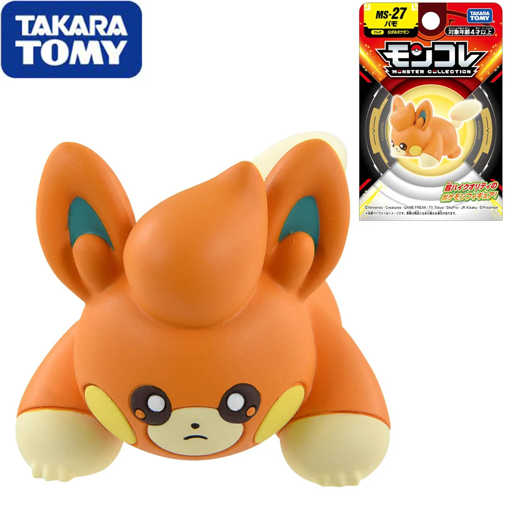 In Stock Original Takara Tomy Pokemon Monster Collection Ms-27 Pawmi Model Toys - £19.19 GBP