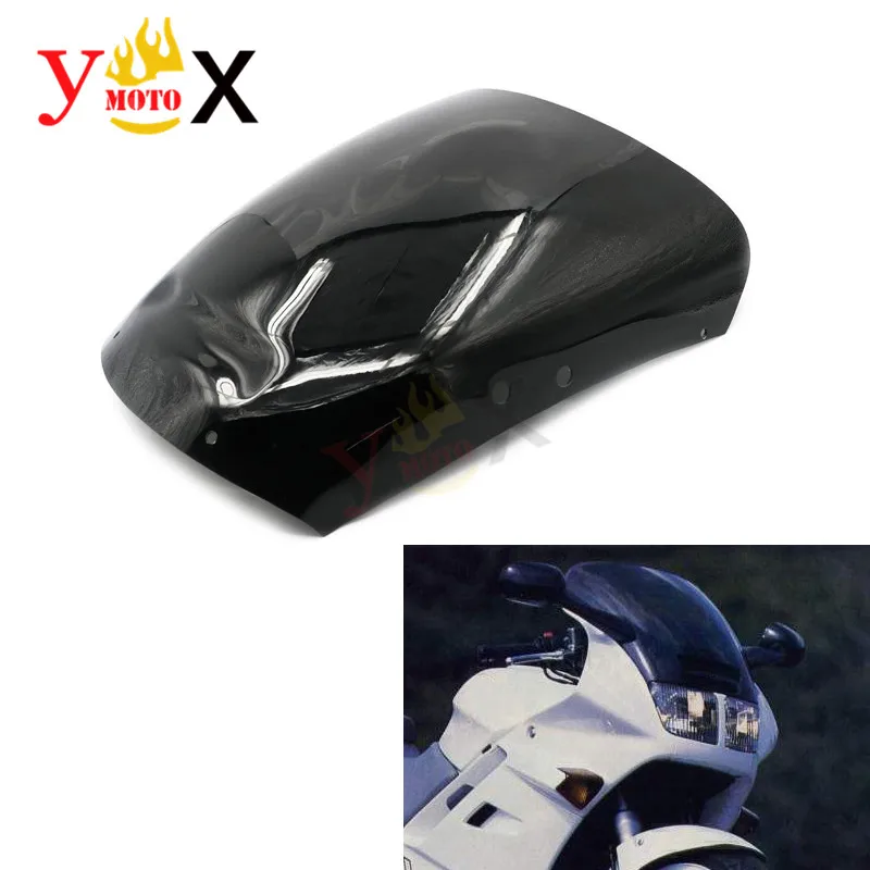 Black ABS Motorcycle Accessories Windscreen Windshield Deflector Waterproof   In - £157.85 GBP