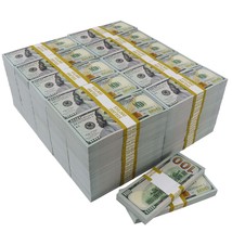 $1,000,000 New Series Full Print Prop Money Stacks - $1,299.50