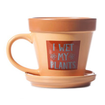 I Wet My Plants Plant Pot Mug - $33.75