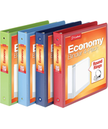 3 Ring Binders, round Rings, Holds 350 Sheets, Clearvue Presentation Vie... - €18,47 EUR
