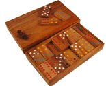 terrapin trading limted Ethical Wooden 28 Piece Thai Dominoes Domino Box... - $31.20