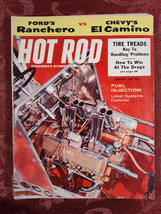 RARE HOT ROD Magazine February 1959 FORD Ranchero vs. CHEVROLET El Camino - $21.60