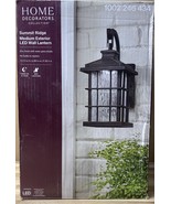HDC Summit Ridge 13.13 in. Zinc  Dusk to Dawn Integrated LED Hardwired O... - $17.94
