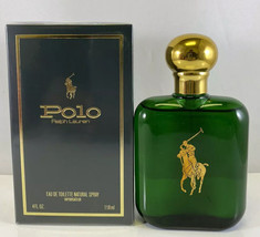Polo Ralph Lauren 118ml 4 Oz Eau De Toilette Spray New Box Men’s - £51.43 GBP