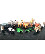 Lot of 14 Safari LTD Zoo Wildlife Jungle Toy Animals Figures Educational... - $26.83 CAD