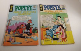 Vintage Lot Of 2 Popeye Careers Comic Book KING-PERSONAL SERVICE-PUBLIC Service - £3.06 GBP