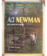 A. C. Newman Poster Shut Down The Streets Album AC A C New Pornographers... - $333.70 MXN
