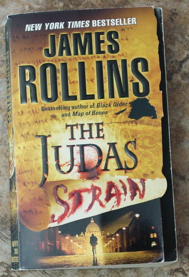 James Rollins THE JUDAS STRAIN 2008 SC - $5.00