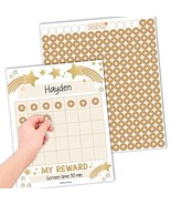 Gold Stars Incentive Charts | Set of 25 | Home Essentials - $413.22 MXN