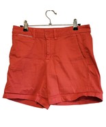 Chino by Anthropologie Womens Shorts Size 25 Orange Cotton - $20.79