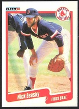 Boston Red Sox Nick Esasky 1990 Fleer Baseball Card #273 nr mt - £0.37 GBP