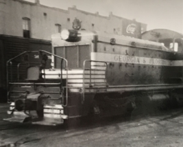 Georgia &amp; Florida Railroad #70 DS EMD Locomotive Train B&amp;W Photo Augusta... - $9.49