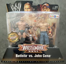 Mattel WWE Wrestling WrestleMania XXVI John Cena vs Batista Action Figur... - £51.13 GBP