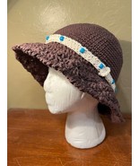 Handmade Crochet Sun Hat - £22.48 GBP