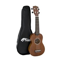 Tiger Natural Ukulele with Bag  - $66.00