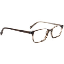 Warby Parker Eyeglasses Wilkie 150 Striped Gray Rectangular 50[]18 145 - £47.17 GBP