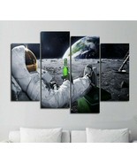 Multi Panel Print Beer Canvas Set Micro Brew 5 Piece Wall Art Astronaut ... - £21.80 GBP+