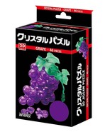 3D Crystal  Puzzle Jigsaw Puzzle Grape 46 pieces　FROM  JAPAN - £26.47 GBP