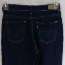 Levi&#39;s 512 Perfectly Slimming Bootcut Dark Wash Jeans Size 24x26 - £15.53 GBP