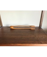Hand carved wood Wish Tongs  Rustic Primitive 18&quot; one piece of wood Decor - £11.68 GBP