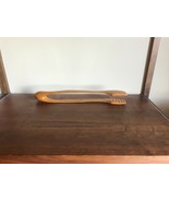 Hand carved wood Wish Tongs  Rustic Primitive 18&quot; one piece of wood Decor - $14.85